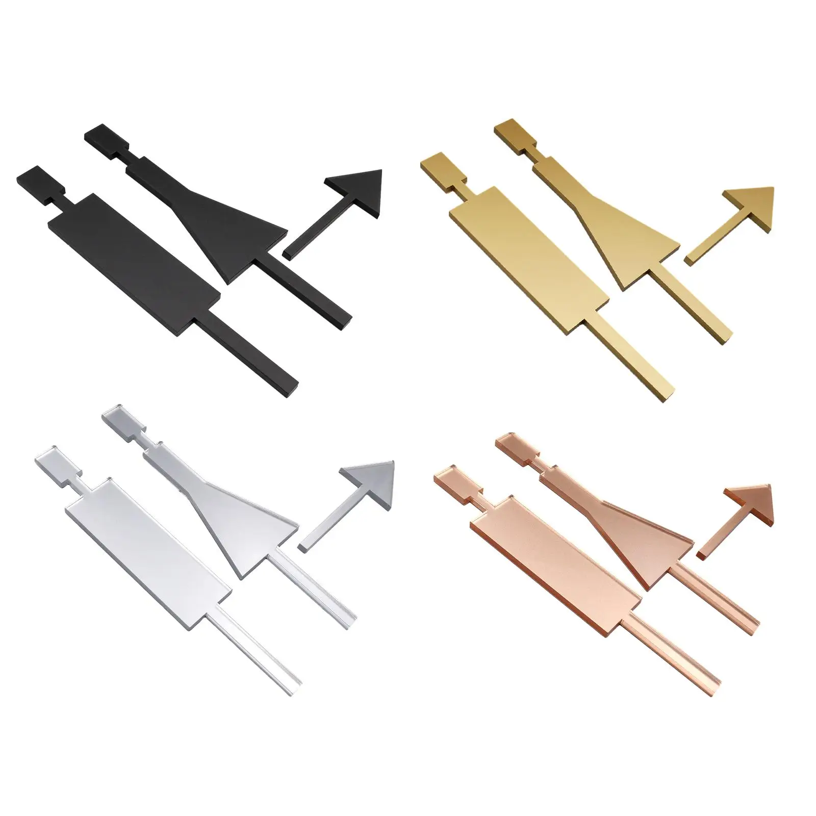 Male Female Toilet Sign Toilet Door Sign Washroom Door Signage Decor Restroom Signage for Office Hotel Store Decor