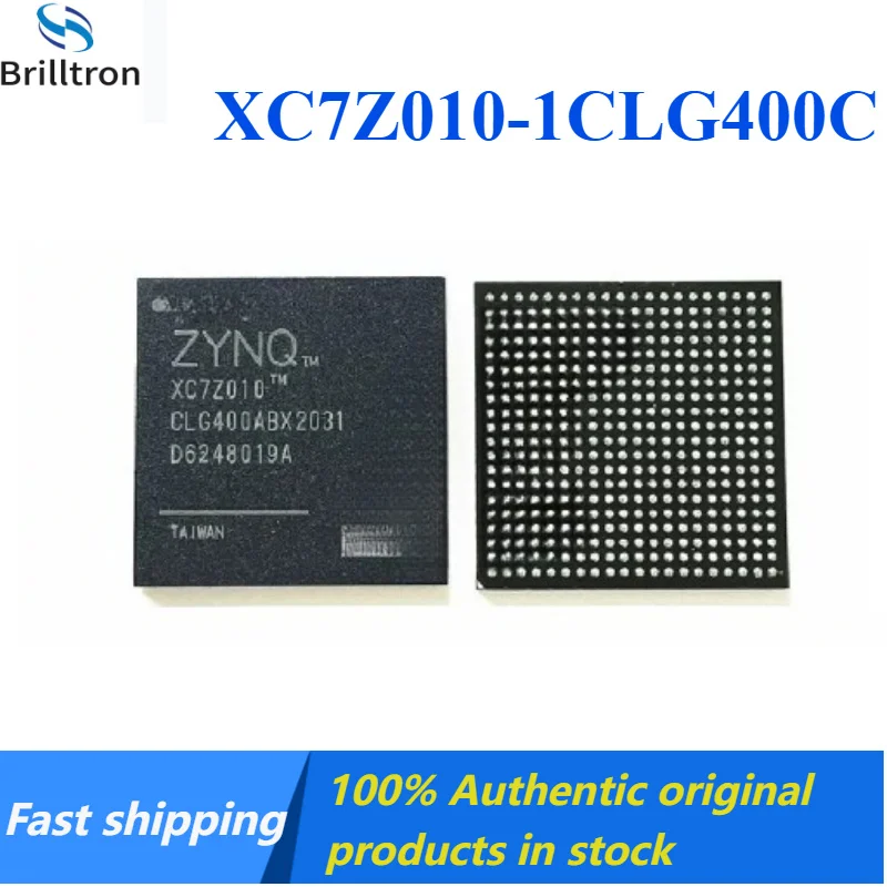2-10PCS XC7Z010-1CLG400C XC7Z010-CLG400 XC7Z010 BGA400 CPU Brand New, Original Stock, Fast Shipping.