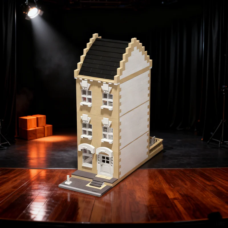 

Набор строительных блоков MOC Houze 9: Городская модель здания, 4190 деталей. Креативный коллекционный конструктор для взрослых и детей. Идеальный подарок для дома и офиса.