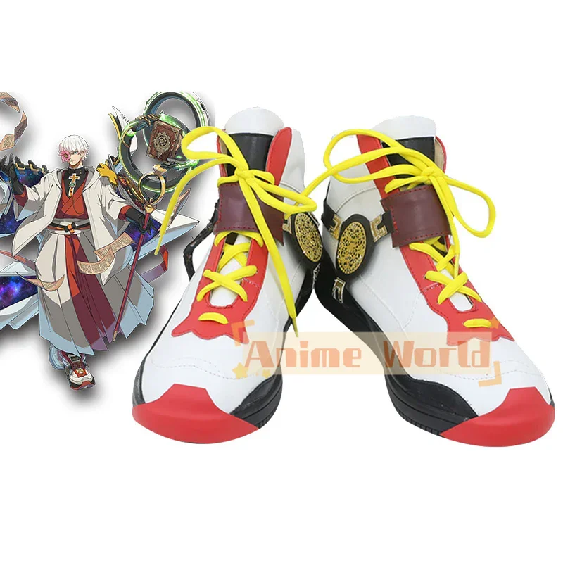 

Asuka R. Kreuz Cosplay Shoes Halloween Carnival Boots Cosplay Prop Anime PU Leather Shoes Custom Made