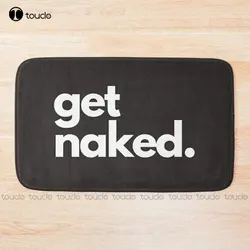 Get Naked Bath Mat Pink Bath Carpet