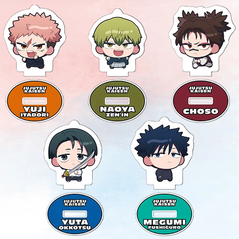 

Акриловая фигурка 10 см: Итадори Юдзи, Чосо Фусигуро, Мегуми Оккотсу, Юта Зенин, Наоя — Аниме «Джуджуцу Кайсен», настольный декор, подарок