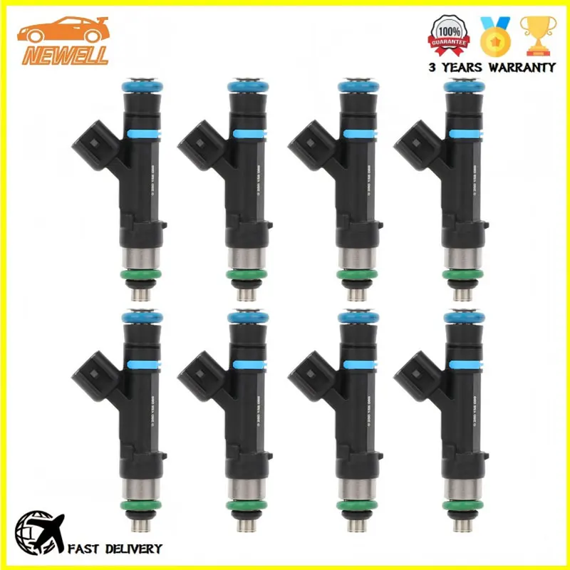 

8pcs 0280158089 6W7Z9F593AA FJ958 822-11195 Fuel injector For Crown Victoria Lincoln Town Mercury Grand Marquis 4.6L 2006-2011