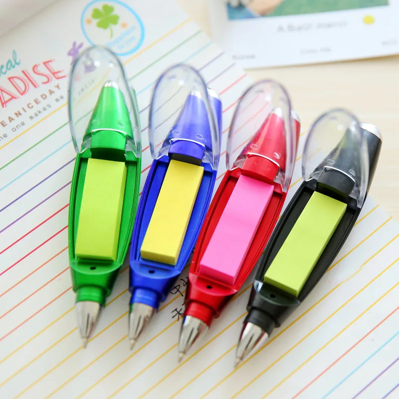 free shipping note pen Advertising pen customize notes on paper notes can print logo ballpoint pens