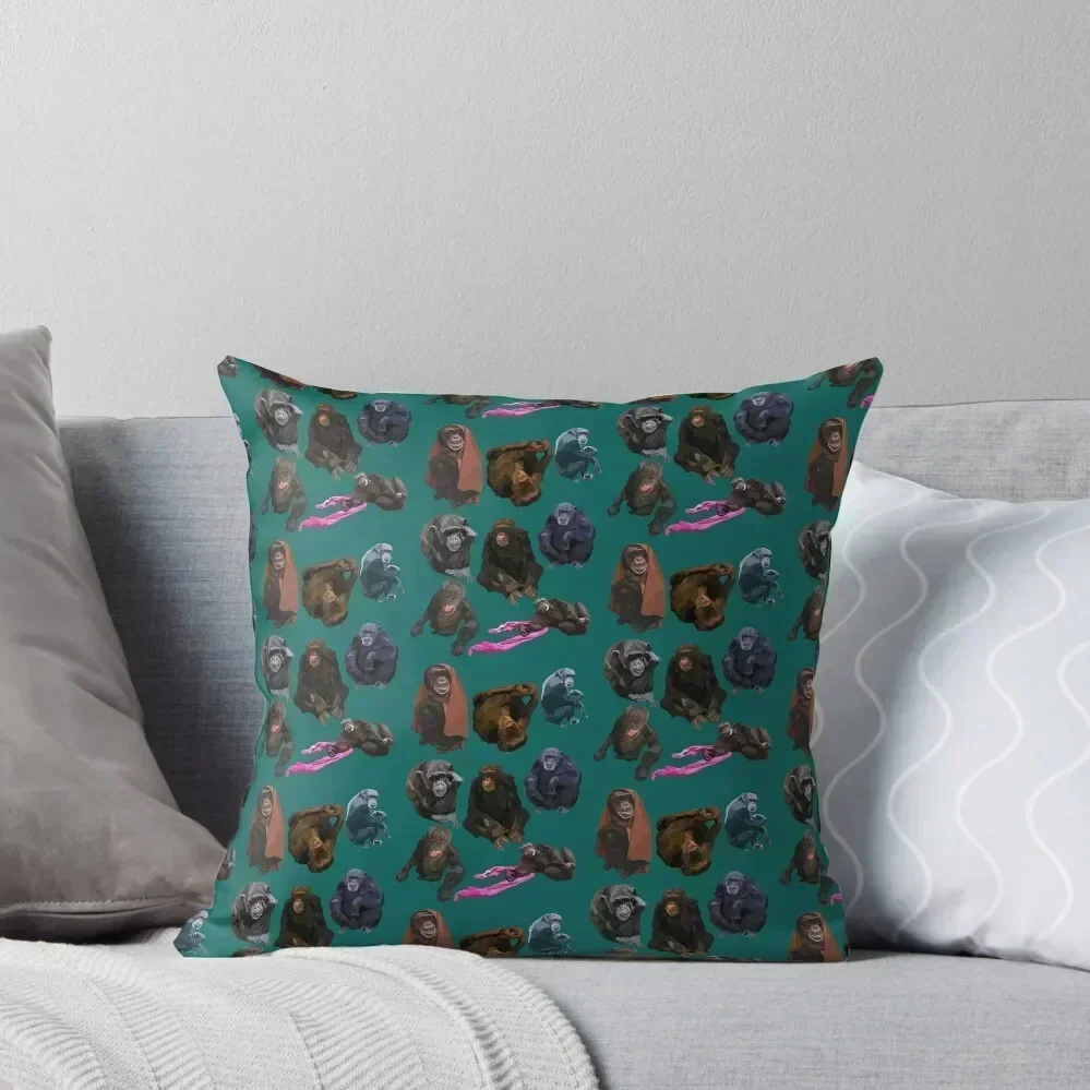 Mixed chimp Throw Pillow Pillowcase Cushions pillow