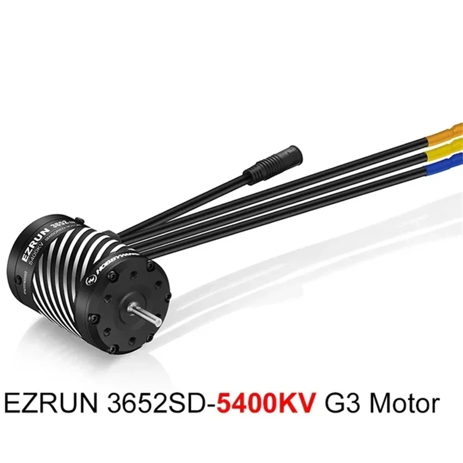 

Hobbywing EZRUN 3652SD G3 5400KV Sensored Brushless Motors with MAX10 G2 80A ESC Combo for 1/10 1/8 RC Car Buggy Model