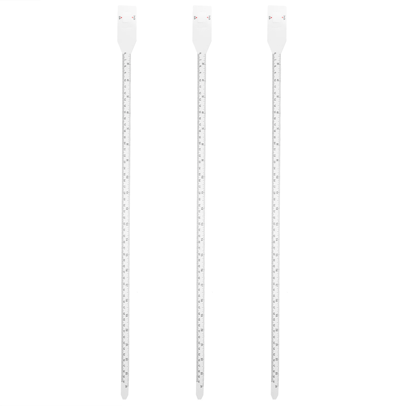 

3Pcs Head Circumference Tape 60cm 24Inch Soft Ruler Kids Baby PP Retractable Sewing Tools Measuring Accessories