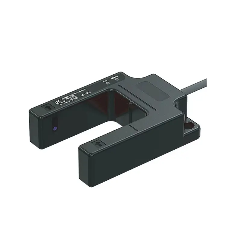 

B63B-Elevator Leveling Sensor U-Shaped Switch Slot Type 12-24V DC NPN Through Proximity Switch Sensor