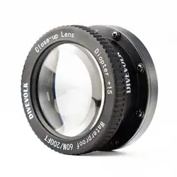 Underwater +15 Close-up Lens, Optical Wet Lens for Seatouch 4 max housing and Camera