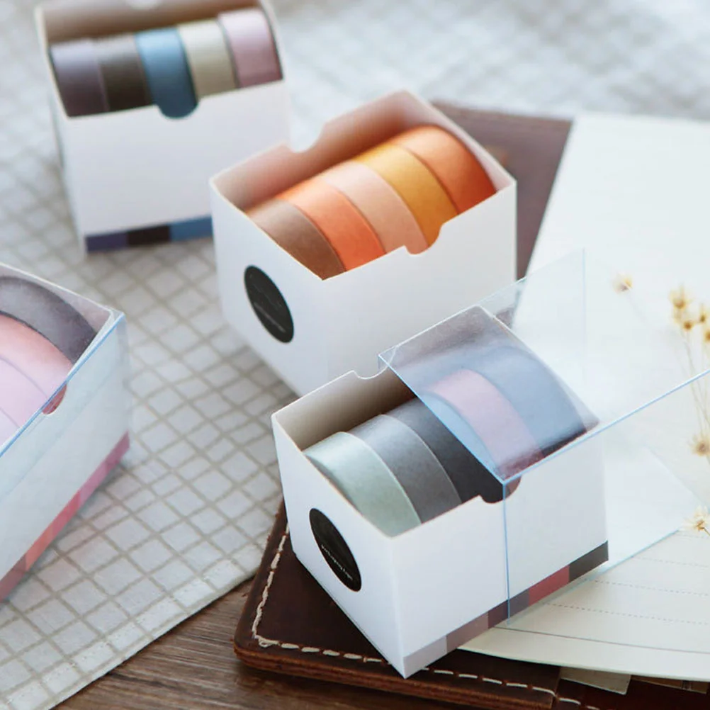 

20 Rolls Colored Decorative Washi Paper Tape Snow Dusk Styles for DIY Gift Wrapping Photo Album Craft