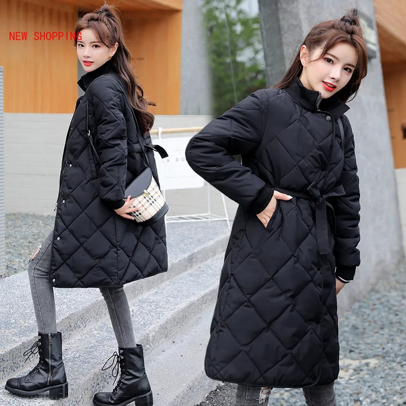 New Down Parka Women Parkas Winter Jacket Woman 2023 New High Quilted Jackets Plus Size 3xl Cotton Coat Female Slim Overcoat