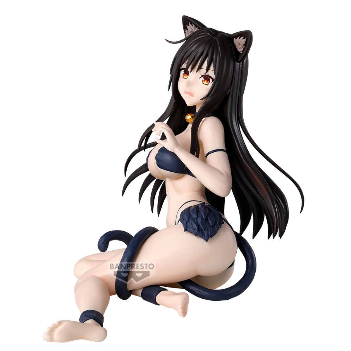 Genuine BANDAI To Love Ru Anime DARKNESS Kotegawa Yui Cat PVC Action Figure Banpresto To Love Ru Model Figurine Toys For Gift