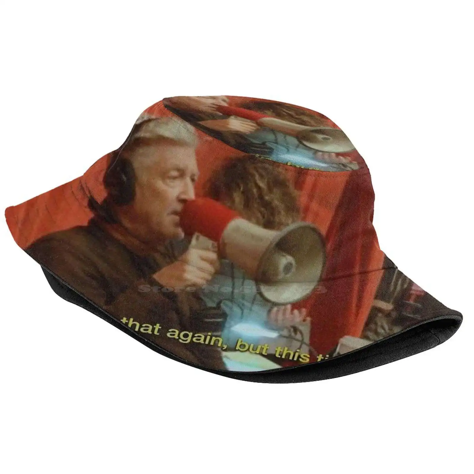 David Lynch Ok, Let'S Try That Again, But This Time Good Sun Cap Fisherman Hat Bucket Hats David Lynch Ok Lets Try That Again