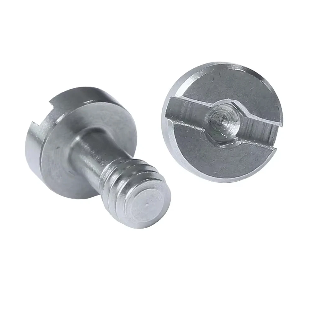 5 sztuk śruba aparatu z szybkozłączką 1/4-20 UNC DSLR śruba mocująca płytkę kompatybilna ze statywem głowica kulowa do montażu na głowicy fotograficznej