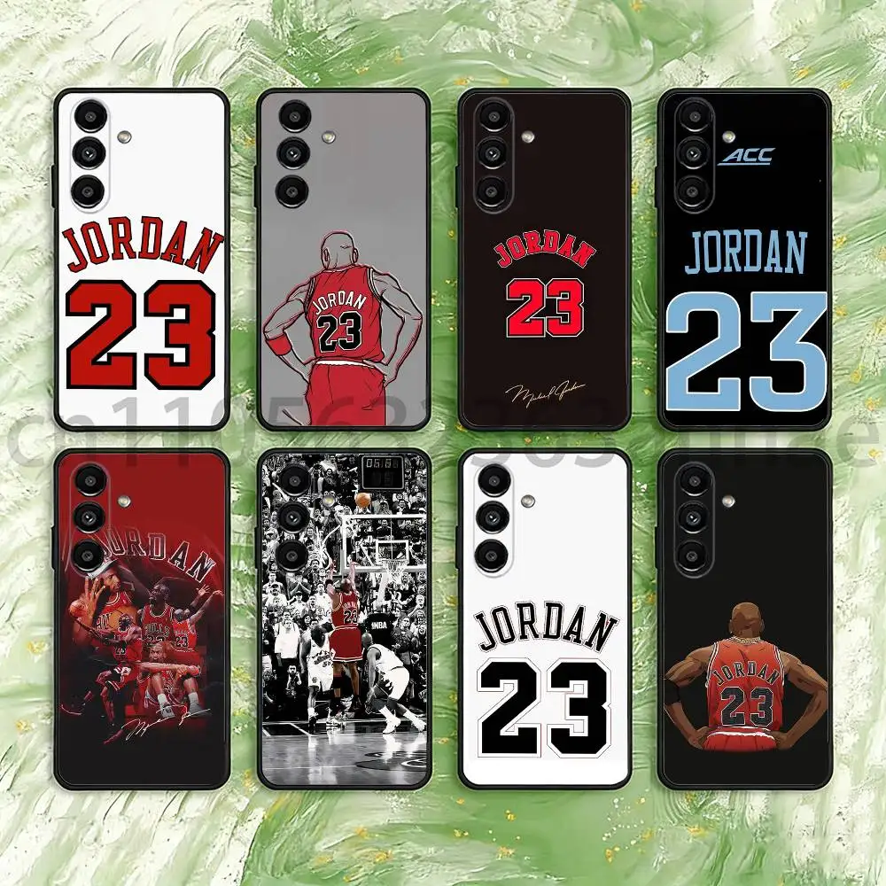 

Basketball Number 23 Phone Case For Samsung Galaxy S21 22 23 24 S25 Ultra PlusS20 FE S10 Plus Cover Funda