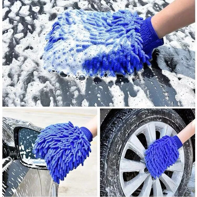 2023 Car Cleaning Drill Brush Set Wash Kit Detailing Vents Rim Air Conditioning Towel Gloves Polisher Microfiber Dirt Dust Tools