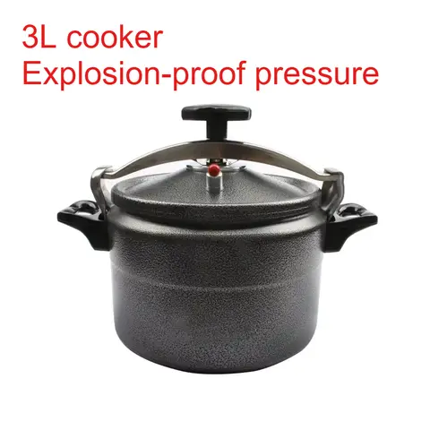 New Aluminum 3L Explosion-Proof Pressure Cooker Pot Outdoor Camping Pot High Elevation Pressure Cooker