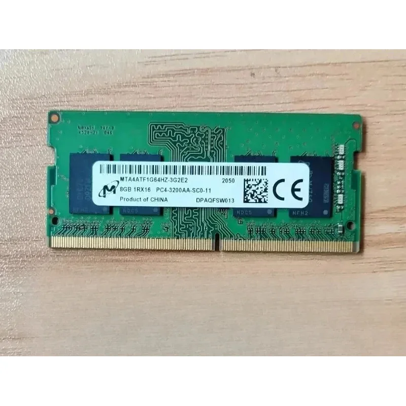 Micron ☆ 1Rx16 PC4-3200AA 8GB DDR4 260ピン ノートパソコン用メモリ