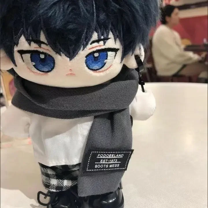 20 ซม.สีฟ้าล็อค Yoichi Isagi Dressing-up ตุ๊กตา COS อะนิเมะการ์ตูนผ้าฝ้ายตุ๊กตาตุ๊กตาเด็กน่ารักของขวัญของเล่น