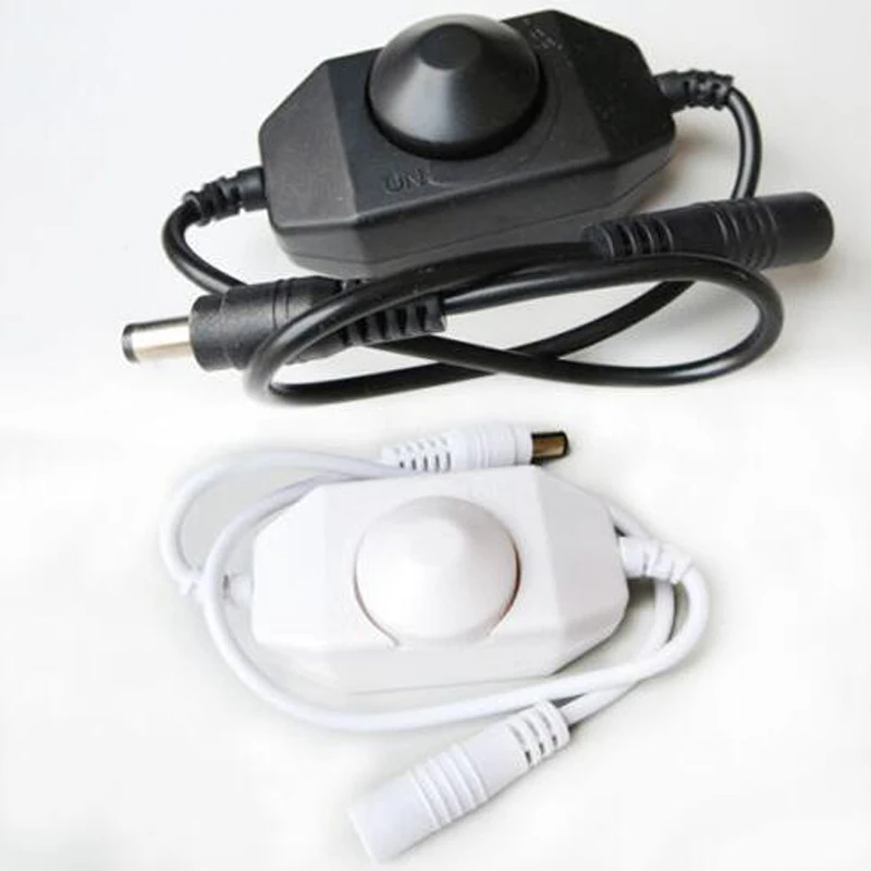 Lamp Belt Light LED Dimmer 0-100% Brightness Adjustable Switch Controller for Single Color Strip