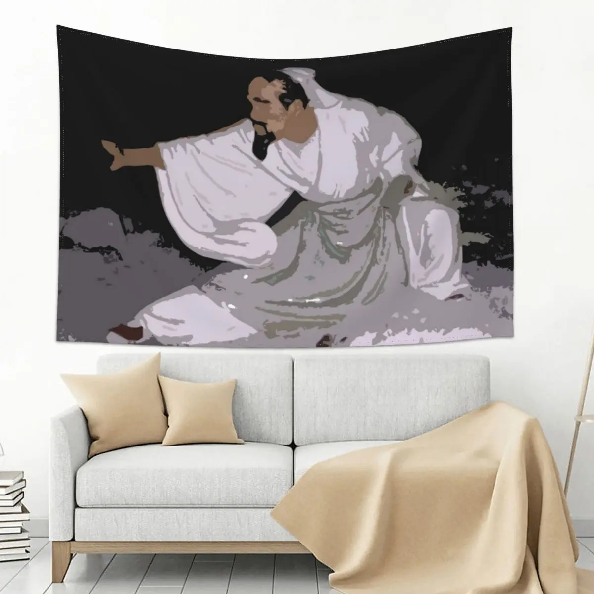 

Shaolin Monk - Tai-Chi Master 2 Tapestry
