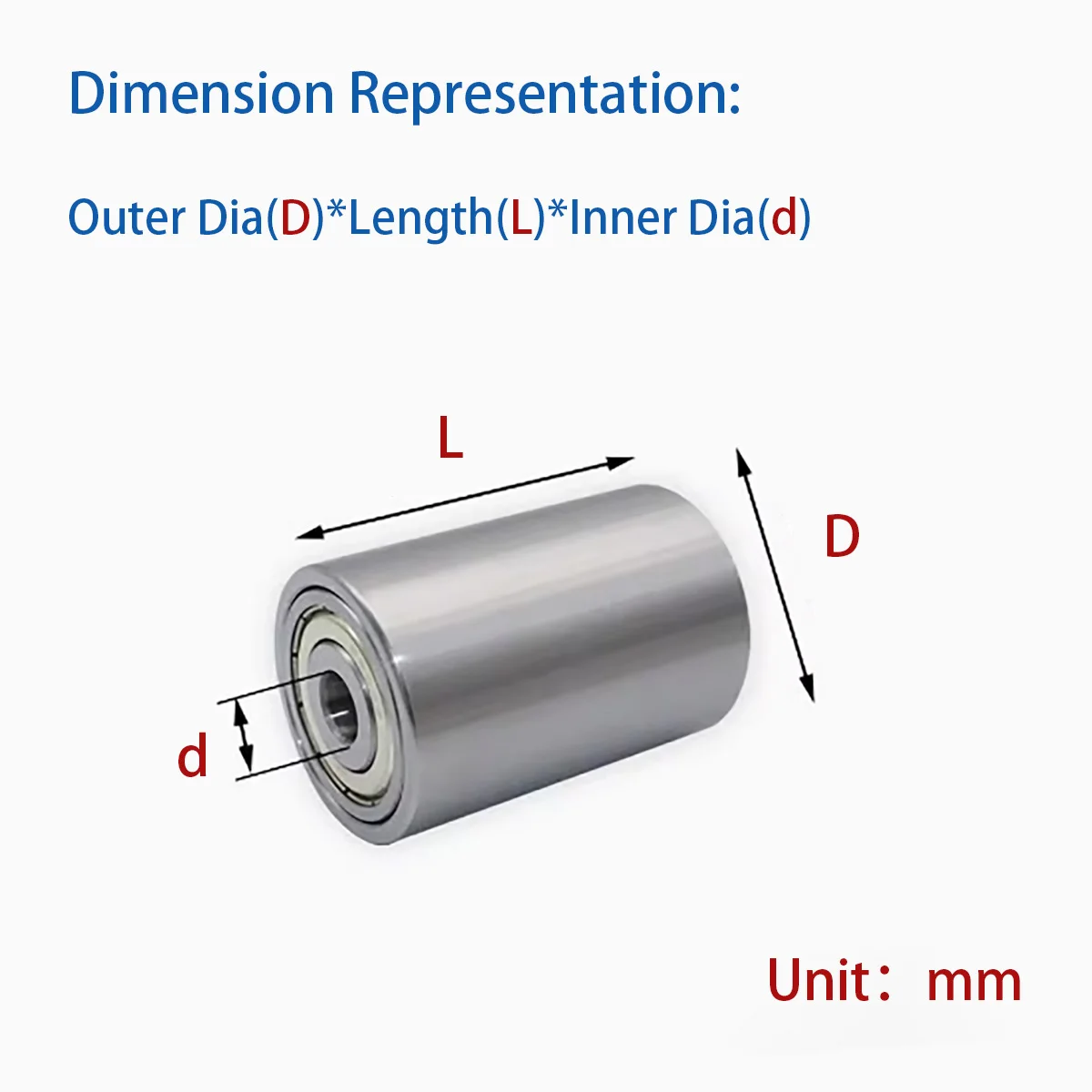 Non Powered Drum Iron Wheel/Flat Belt Idler Wheel/ Double Bearing Roller Conveyor Wheel Sand Belt Machine Driven Wheel OD 40-50