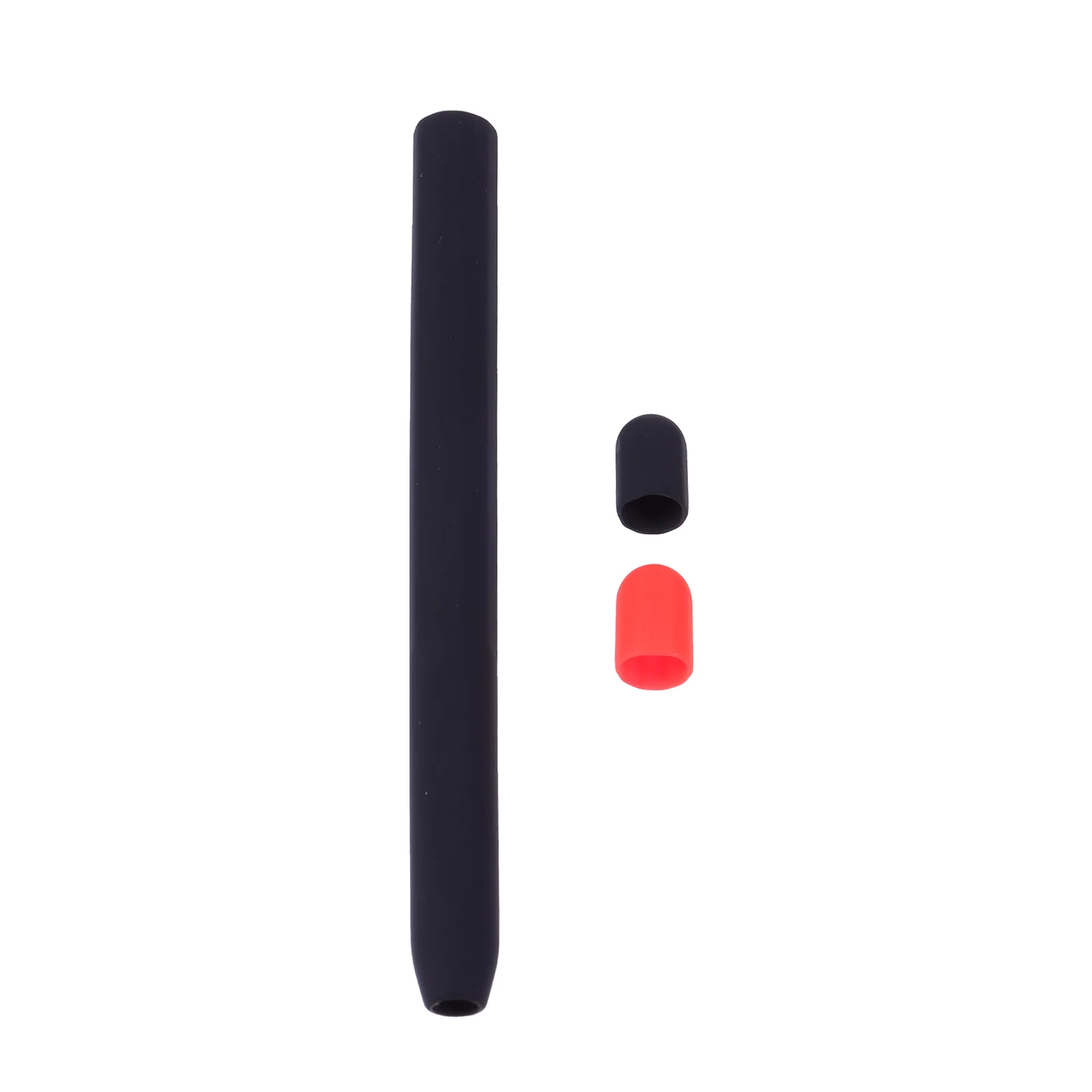

Pen Case Stylus Sleeve Pencil Protector Silicone Cover for Capacitive Black Caps Pocket