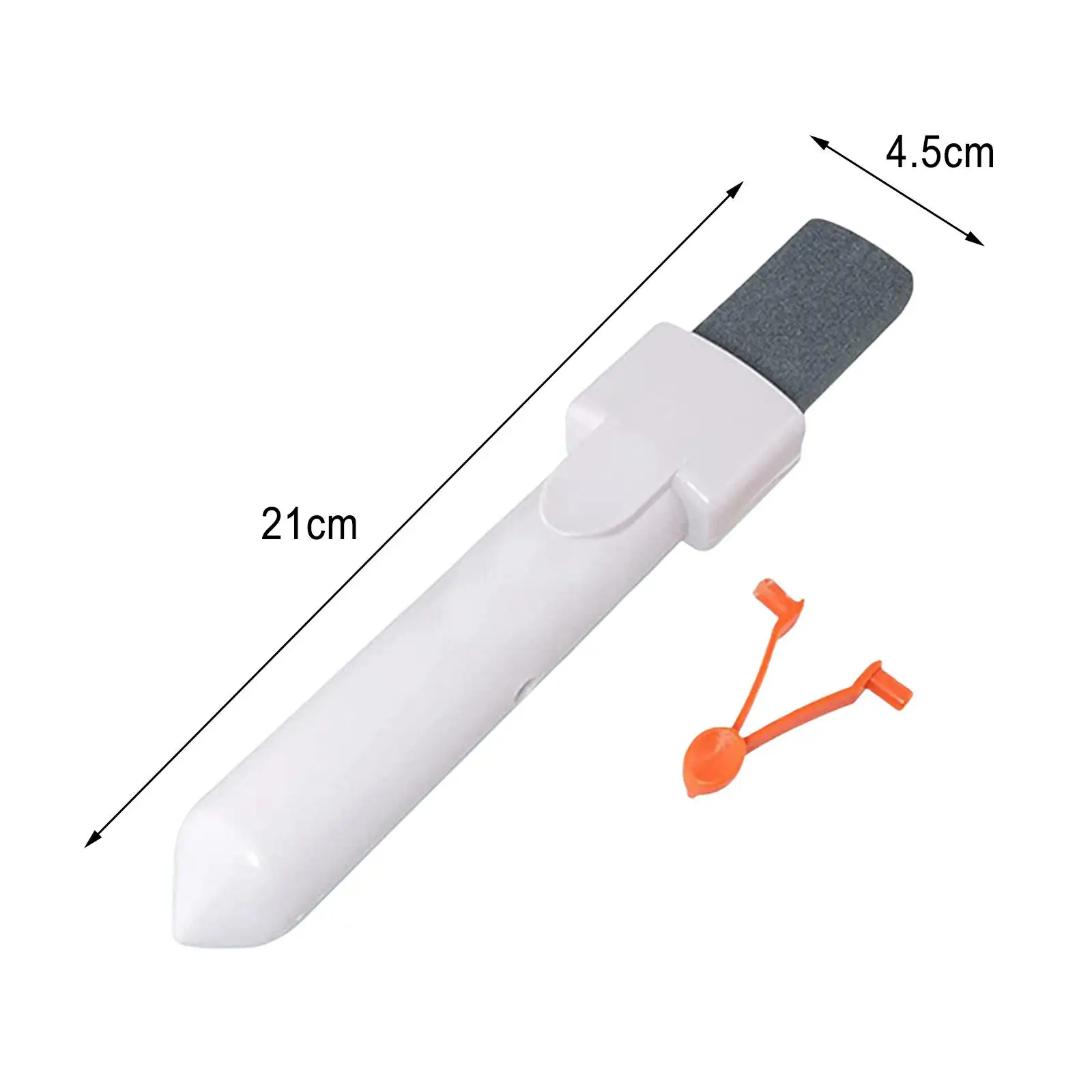 Bath Pool Pumice Stone Cleaner with Handle ABS Stain Remover for Pool Kitchen Bathroom Surface Outdoor Cleaning Device