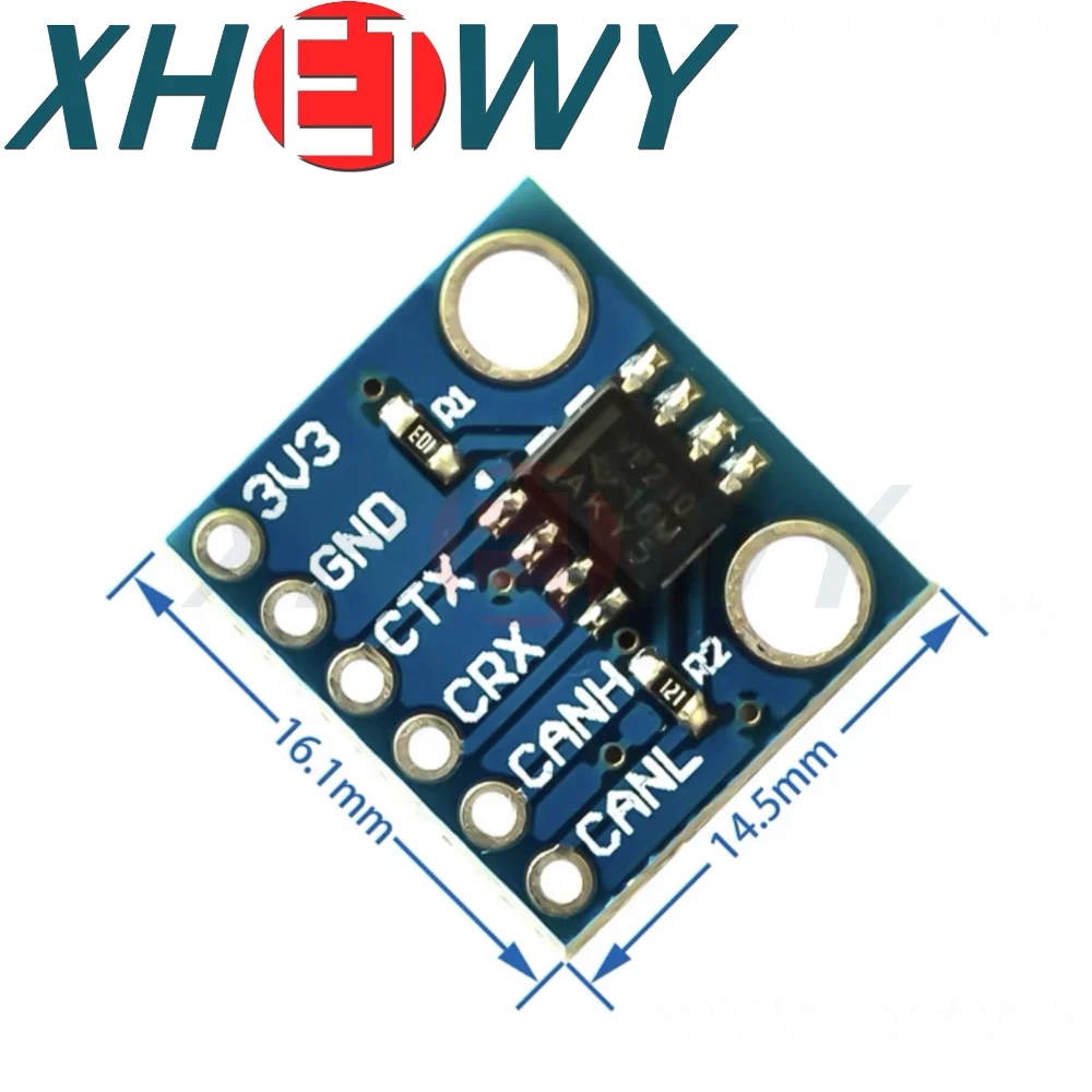 ตัวรับส่งสัญญาณบัส MCU-230 SN65HVD230โมดูลสื่อสารได้ MCU230