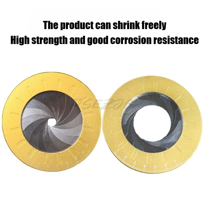 Adjustable Circular Drawing Tool for Measuring and Drawing 304 Stainless Steel Creative Drawing Ruler Accessories