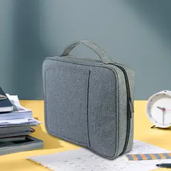 Funda de libro con cremallera y ASA, soporte de libro universal para Resaltadores, bolsa de maquillaje