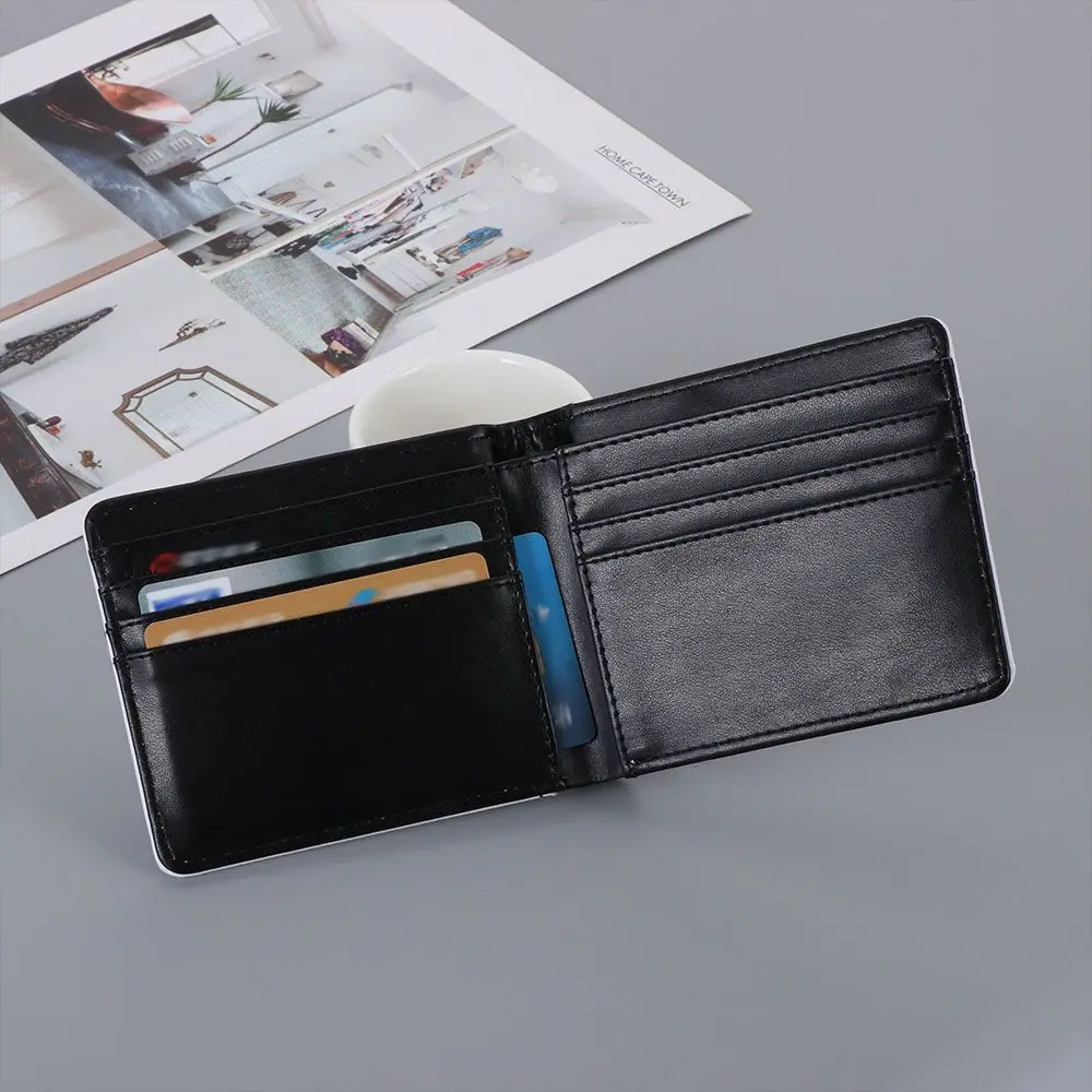 Sublimation Blanks Wallet PU Leather Wallet for Women Men DIY Gift Multi Card Holder Wallet