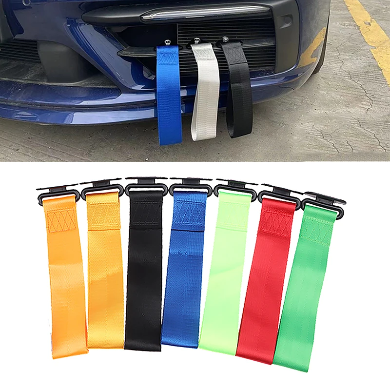 Modified Car Trailer Rope Safety Front Bumper Universal Decoration Front Trailer With Front Float Rope