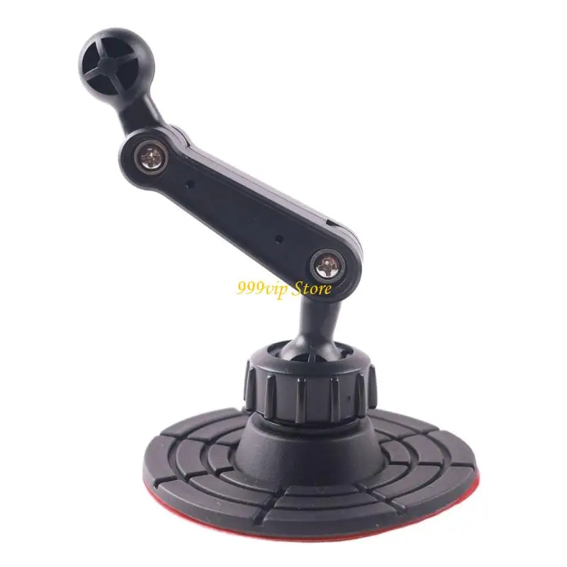 C90C Plastic Adhesive Ball Mount Base Phone Mount 17mm Ball Joint Adapter Stable Car Kitchen Office Installation