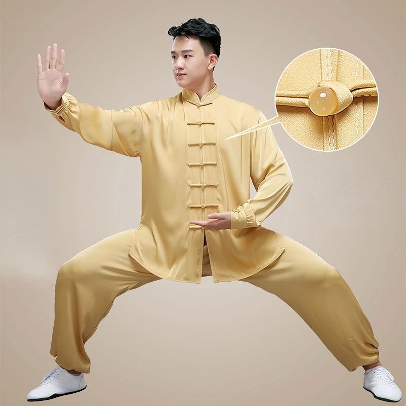 Kung Fu Uniforms Adult Morning Exercise Wushu Clothing Adults Martial Arts Women Men Taijiquan Training Performance Costumes