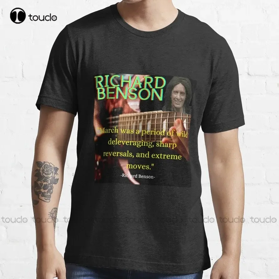 Richard Benson Trending T-Shirt Custom Aldult Teen Unisex Digital Printing Tee Shirts Funny Art Streetwear Cartoon Tee Xs-5Xl