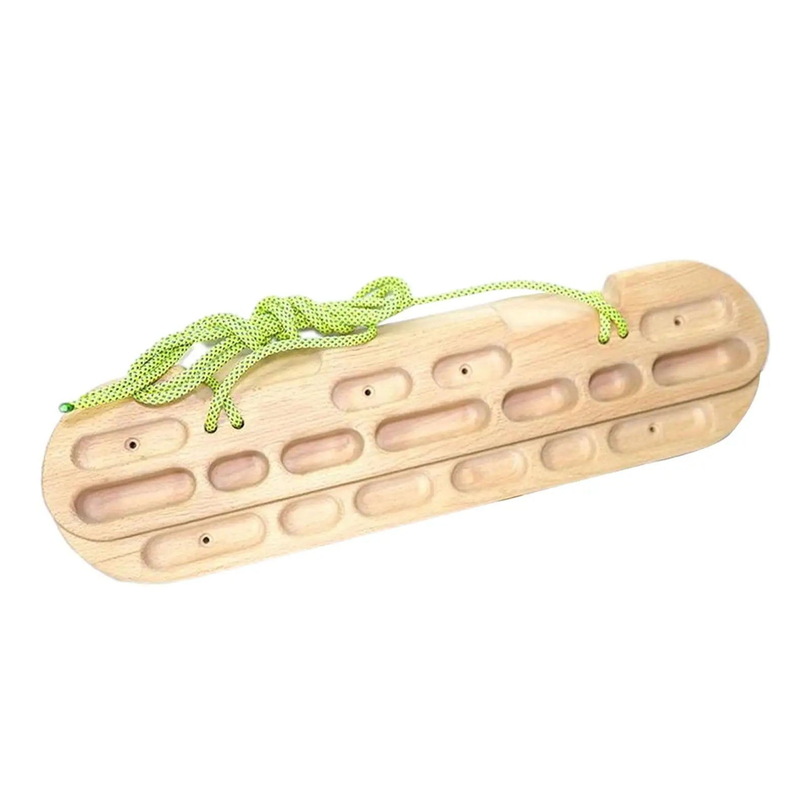 

Climbing Hangboard for Rock Climbing Training, Finger Training Board Hand,Wrist and Forearm Strengthener for Indoor Outdoor