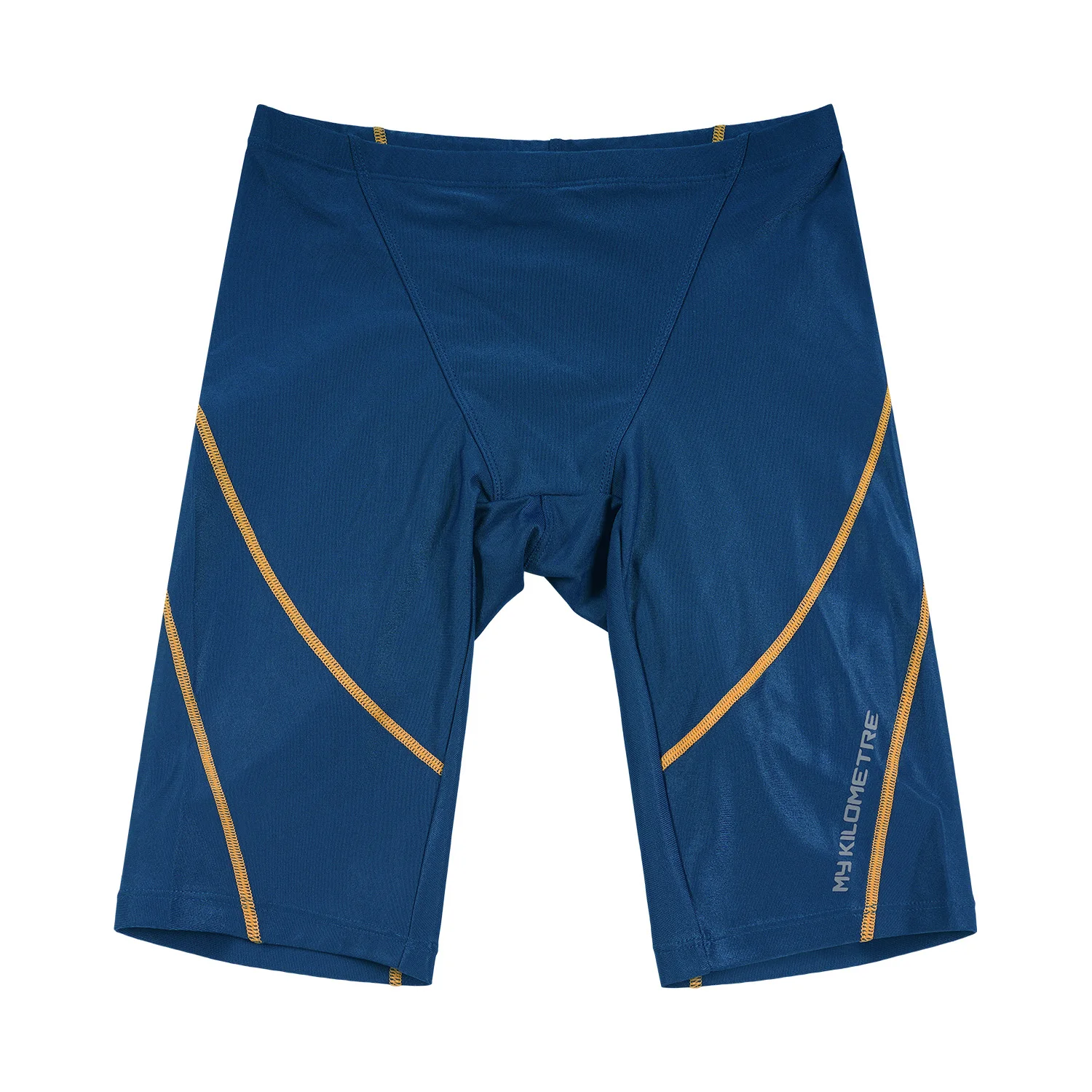 MY KILOMETER Professioneller Herren-Renn-Badeanzug, Störsender, PBT, langlebige, schnell trocknende Badehose für Trainings- und Wettkampf – Detail 4