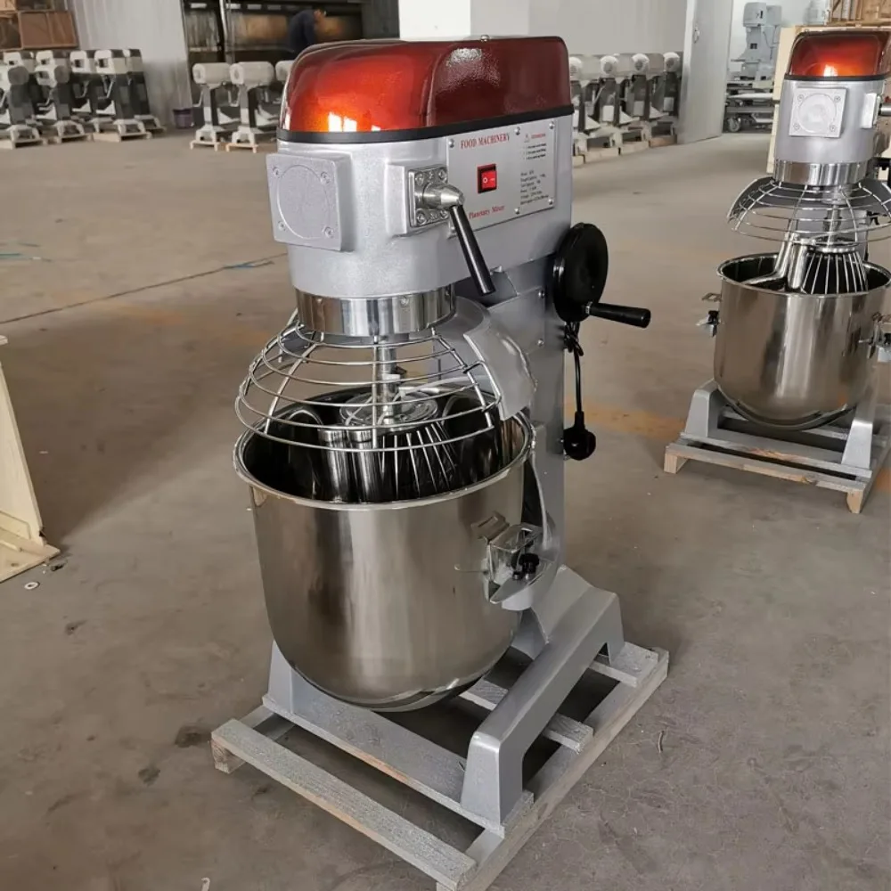 30 Litre Commercial Dough Mixer Kitchen Flour Planetary Electric Bread Cake Pizza Dough Mixer Machine