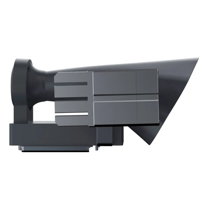 Searching radio drone load, searchlight shouting