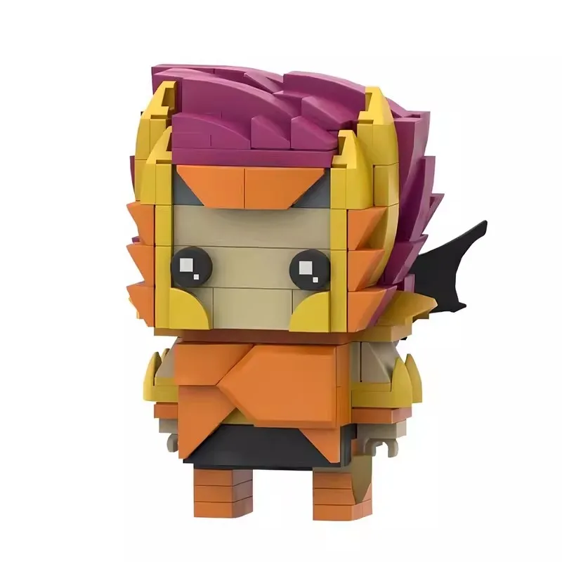 Bricklink Japan Anime Figures Saints Seiyaed Poseidon Mariner Series Brickheadz Sets Pope Arles Building Blocks Kid Toys Gift