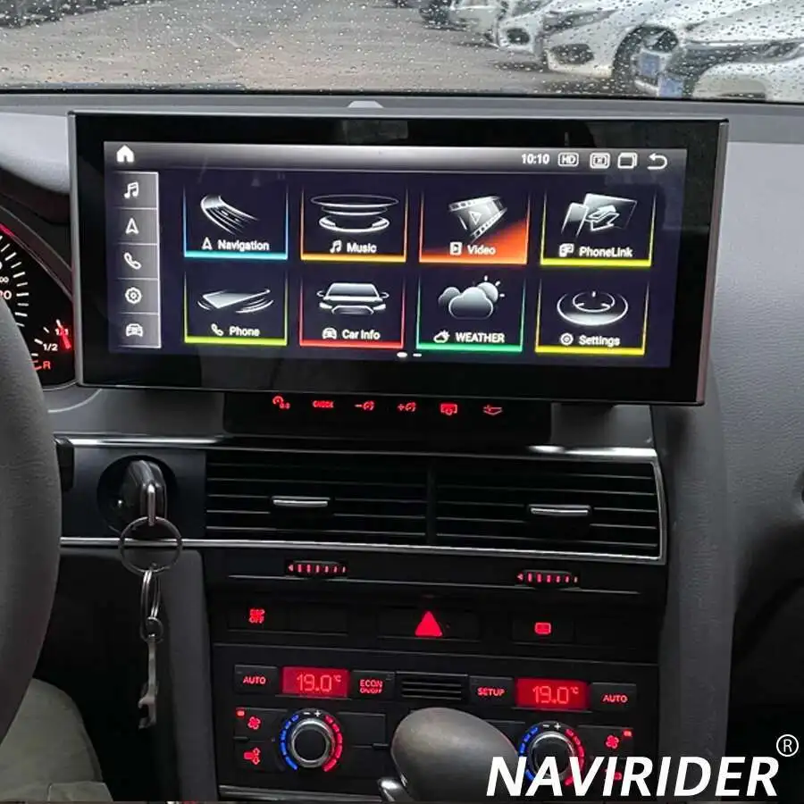 

12,3 "10,25" для AUDI A6 2005-2011 Android экран стерео автомобильный мультимедийный видео GPS головное устройство Carplay авто радиоплеер навигация