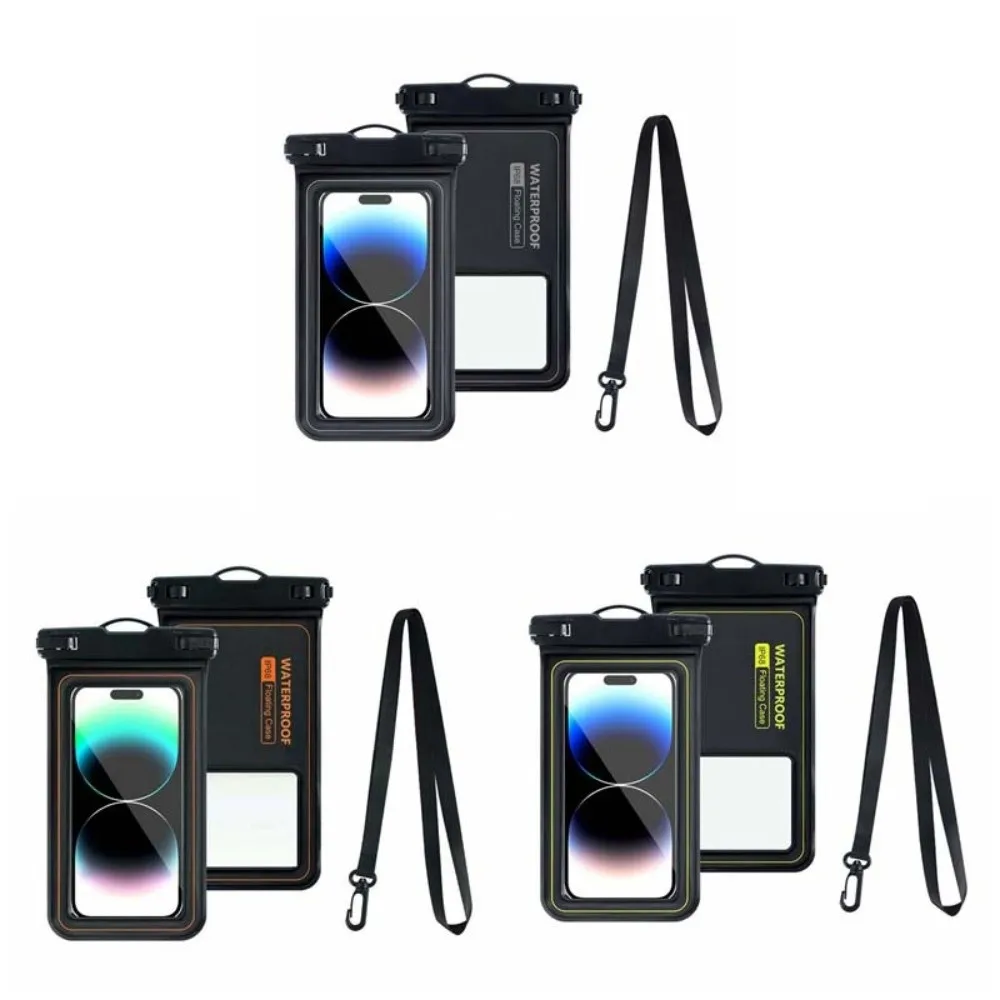 Touch Screen Waterproof Phone Bag PVC Underwater Dry Mobile Phone Waterproof Bag Rainproof Universal