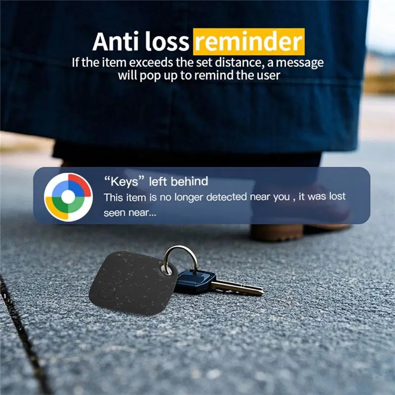 [LXYA68Z!] Bluetooth GPS Tracker For Pets Keys For Google Find My App For Key Luggage Backpack