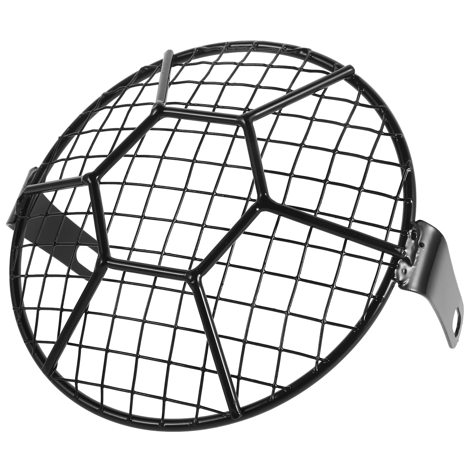 

Headlight Grille Cover Motorcycle Protector with Vintage Mesh Look for Superior Light Transmission and Easy Installation