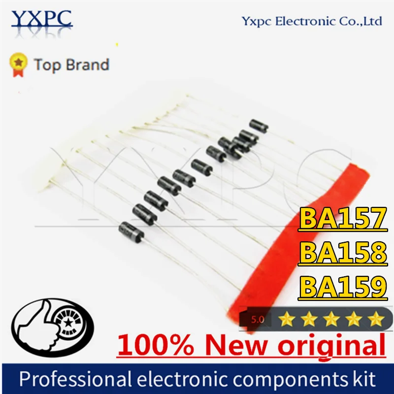 20pcs BA157 BA158 BA159 DO-41 Rectifier diode