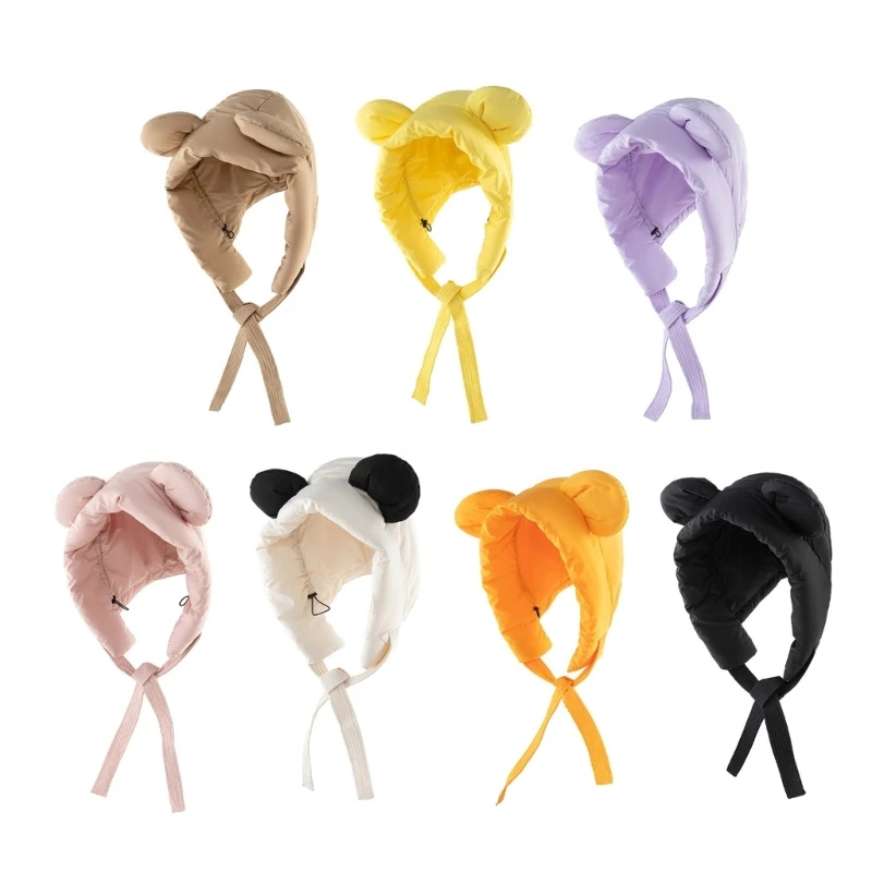 Thermo-Isoliermütze Unisex Wintermütze Trendige tragbare Mütze Persönlichkeitsmütze für kaltes Wetter DXAA