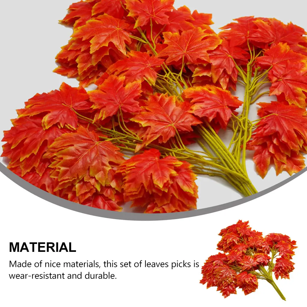 

12pcs Artificial Plants PlasticLeaves Branches Vivid Foliage HomeDecoration L scapeFlowers Garden Decor Accessory