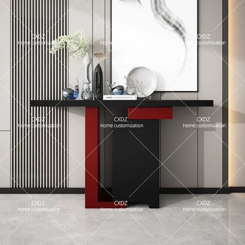 Nordic Style Entrance Hall Console Table Modern Minimalist Art Decor for Living Room Entryway Fully Packaged Free Shipping