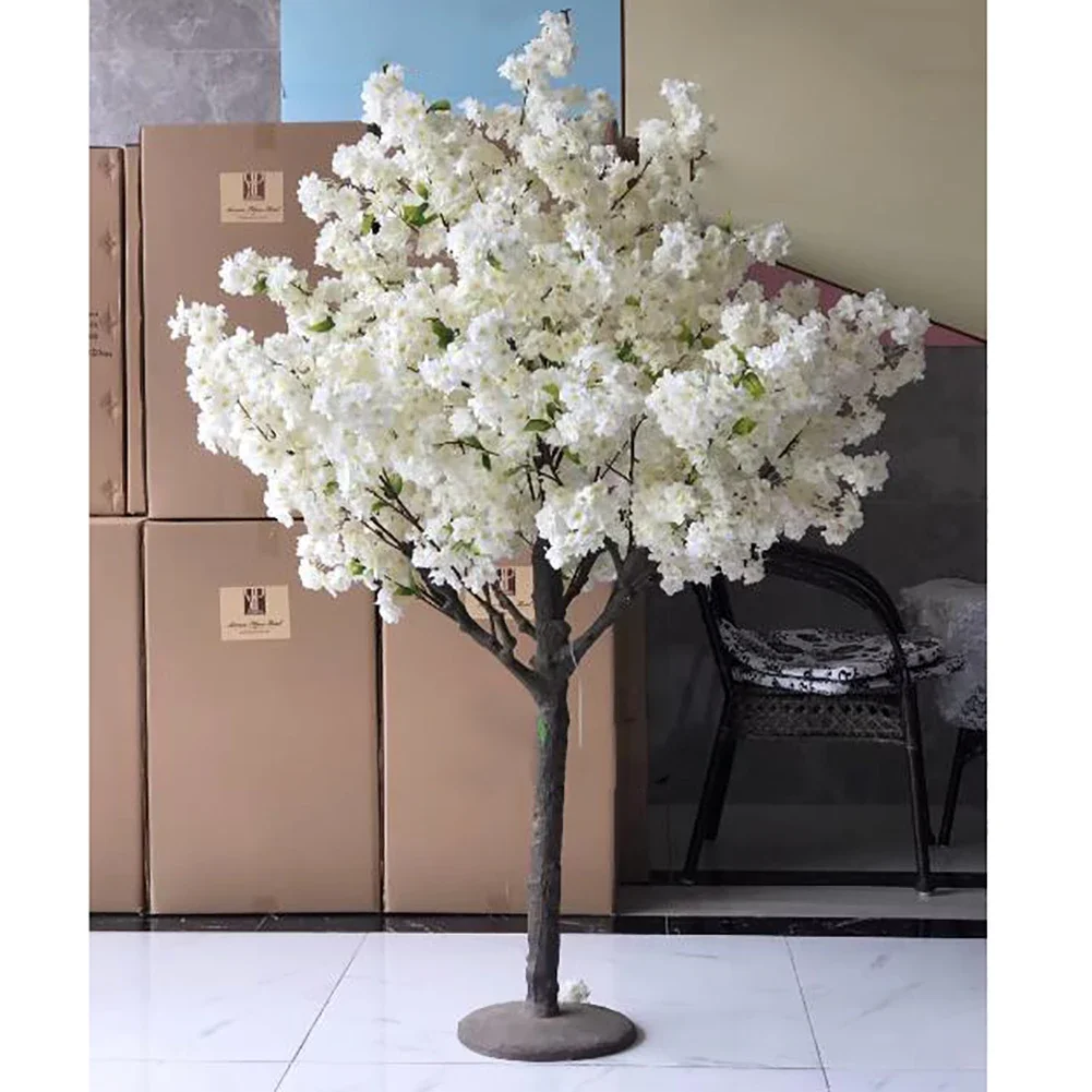 1.5M/5FT Artificial Flower Flower Japanese Trees Wedding Table Decoration Mini Silk Cherry Blossom